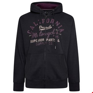 KAM California Zip Thru Hoody